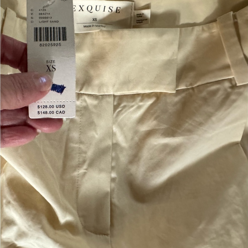 Anthropologie Exquise Cropped Pleated Trousers - Picture 8 of 10